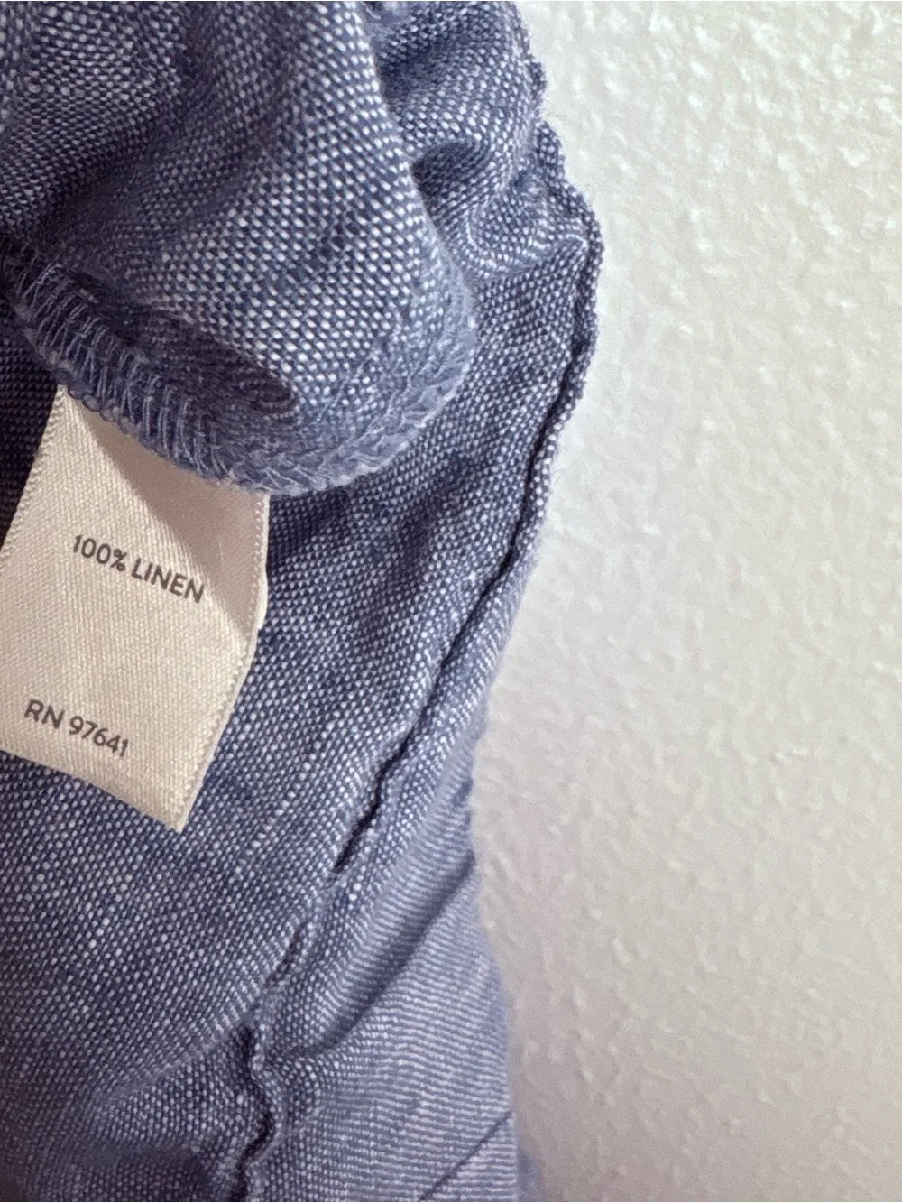 J Jill 100% Linen Blue Wide Leg Pants Summer Coastal Classic Size Small - Picture 12 of 12
